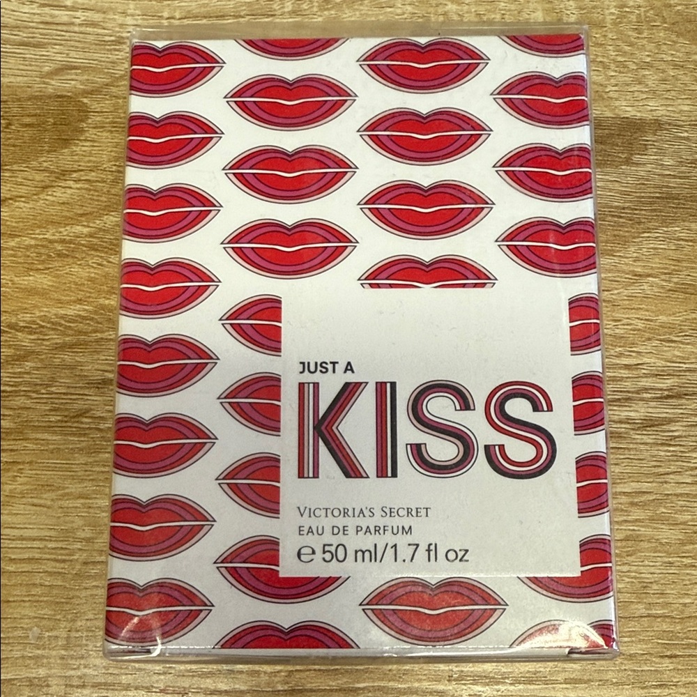 Victoria's Secret Just A Kiss Eau de Parfum - Red Lips Design